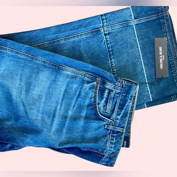 Veronica Beard Taylor High-Rise Wide, 32 - Picture 2 of 9